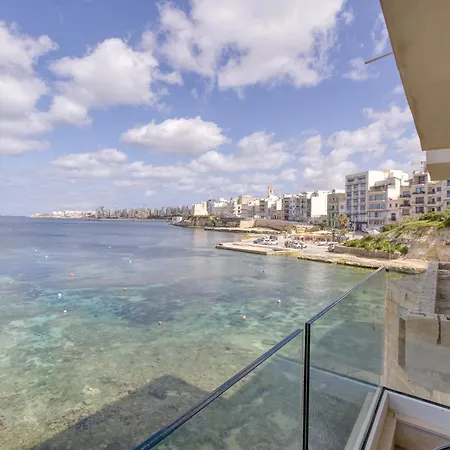 Seafront, Studio Home With Private Seaview Terrace By 360 Estates St. Paul's Bay Exterior photo