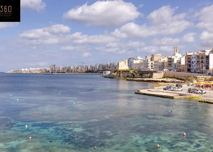 Seafront, Studio Home With Private Seaview Terrace By 360 Estates