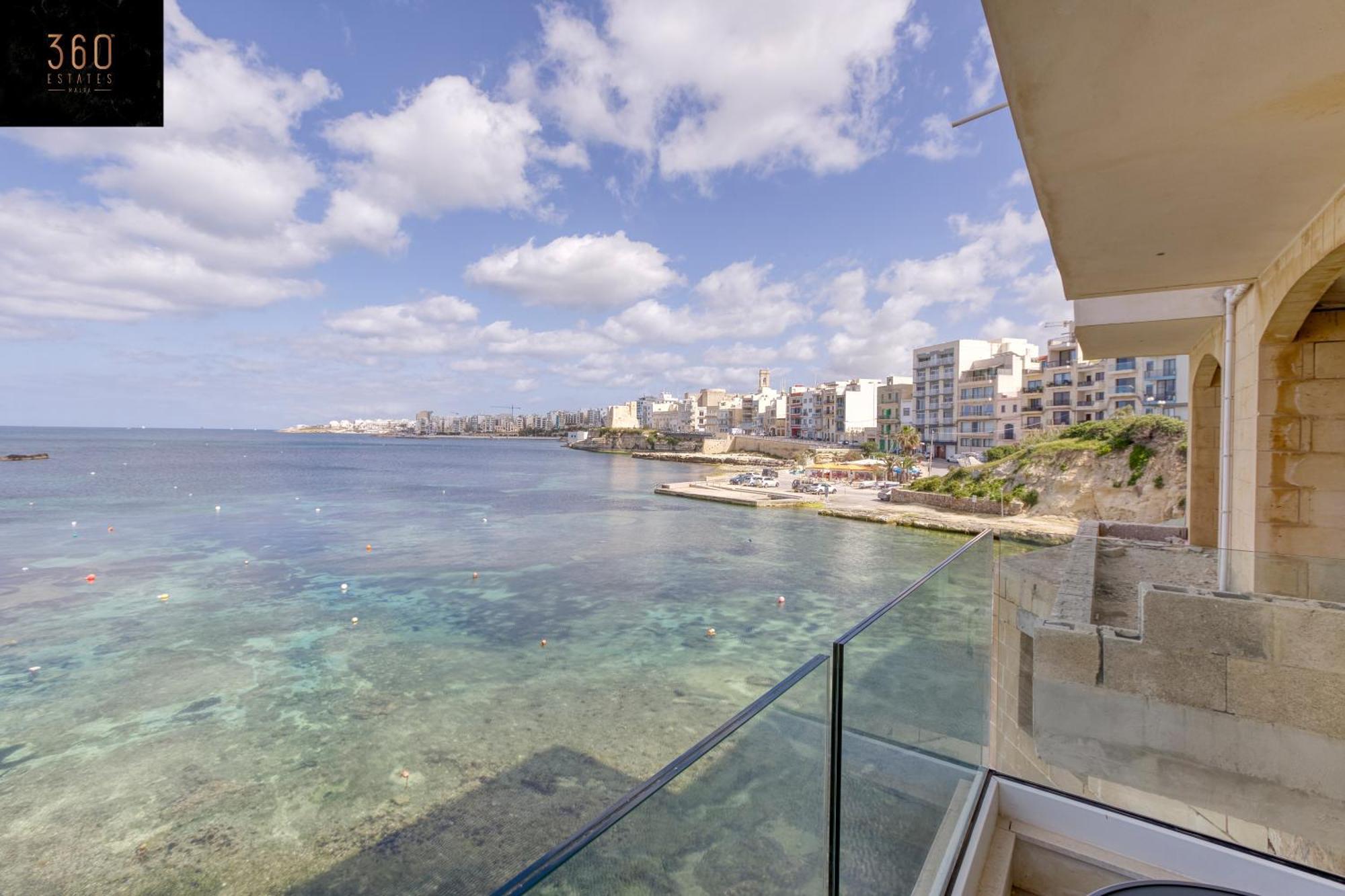 Apartment Seafront, With Private Seaview Terrace By 360 Estates *